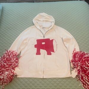 Rydell High Costume Hoodie with Pompoms